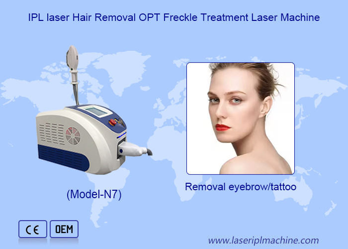 آلة إزالة الشعر المحمولة IPL مع وظيفة علاج حب الشباب في استوديو كلينك التجميل