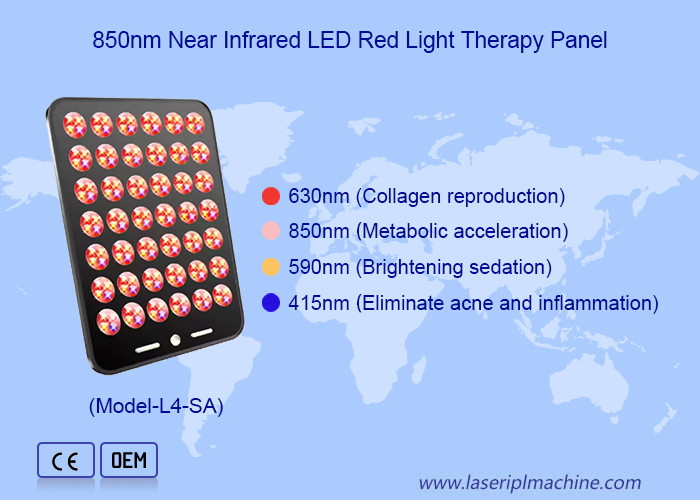 استخدام منزلي 168pcs LED للعناية بالبشرة إزالة حب الشباب