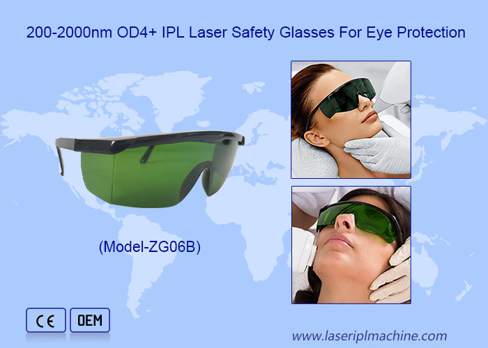200-2000nm OD4+ IPL نظارات حماية العين للنظارة