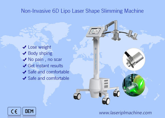 سعر جيد آلة التخسيس Cryolipolysis غير الغازية 532nm تخسيس الجسم بالكامل 6d Beauty الانترنت