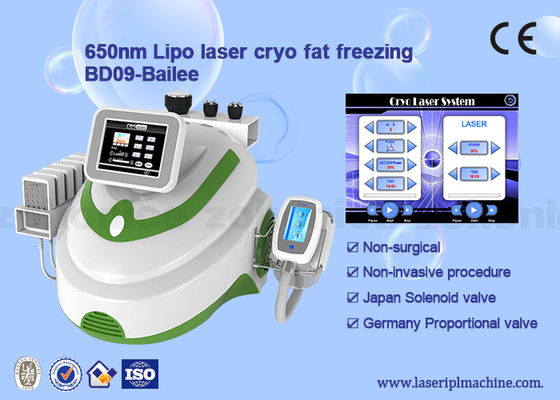 سعر جيد Cryolipolysis + lipo laser (8 laser pads)  + cavitation +  rf vacuum weight loss machine الانترنت