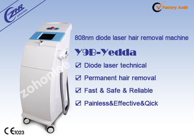 صالون تجميل ديود لإزالة الشعر بالليزر آلة 808nm الطول الموجي شهادة SGS