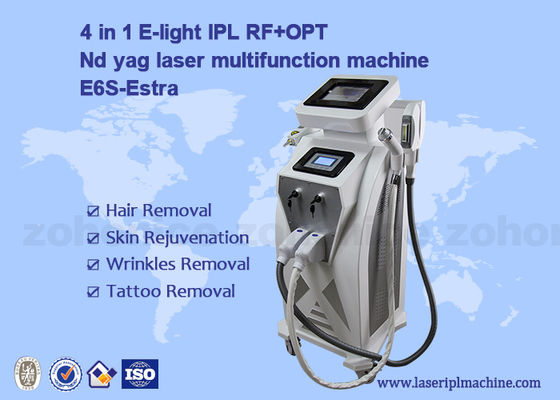 سعر جيد Professioanl 4 In 1 Opt Shr Laser Ipl Hair Removal Machine 2000w CE Approval الانترنت