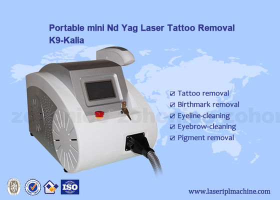 سعر جيد Q-switched ND Yag Laser Tattoo Removal Machine Portable For Skin Pigment الانترنت
