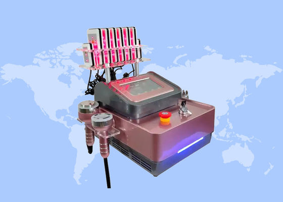 سعر جيد آلة 6in1 Rf الموجات فوق الصوتية التجويف للجسم الهرمة الجلد تشديد وجه رفع 40k 80k الانترنت