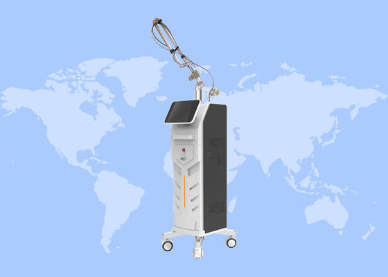 سعر جيد 5MJ آلة ليزر الكربون الكسرية إزالة التجاعيد إزالة حب الشباب الانترنت