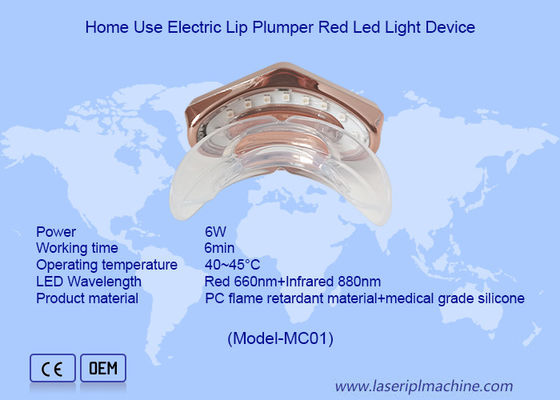 سعر جيد جهاز العلاج بالضوء الأحمر المصباح من نوع ميني USB الشحن الرعاية الشفاهية السيليكون الانترنت
