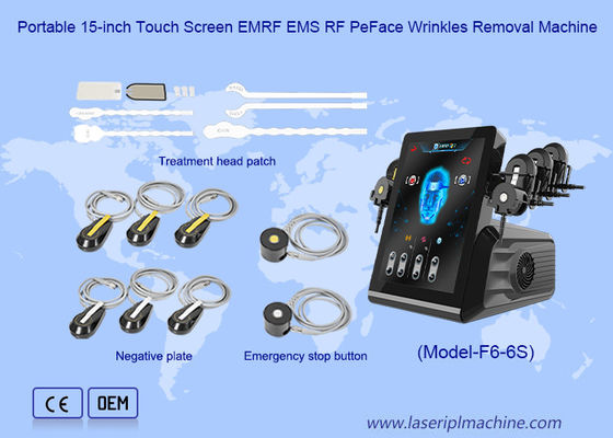 سعر جيد آلة النحت EMS لتلويح العينين 6in1 رفع الجلد والوجه EMS الشكل الوجه الانترنت