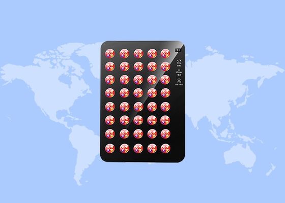 سعر جيد 160pcs LED تجديد الوجه تبييض الجلد LED تحت الحمراء جهاز العلاج الضوئي الأحمر الانترنت