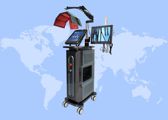سعر جيد ليزر الديود العلاج منخفض المستوى نمو الشعر علاج تساقط الشعر النمو 650nm آلة إعادة نمو الضوء الانترنت