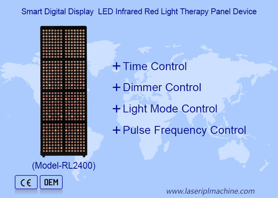لوحة علاج ضوئي LED للإشعاع بخمسة أطوال موجية للضوء الأحمر لجمال البشرة