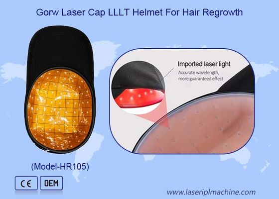 سعر جيد Advanced Laser anti-stripping hair cap Laser Hair Regrowth Therapy الانترنت