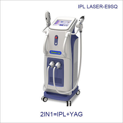 سعر جيد 2 In 1 IPL Laser Hair Removal Machine Vertical Tattoo Removal Laser Equipment الانترنت