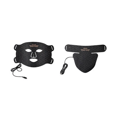 سعر جيد 4 ألوان ضوء LED مع قناع السيليكون الأشعة تحت الحمراء لإزالة التجاعيد في الوجه الانترنت