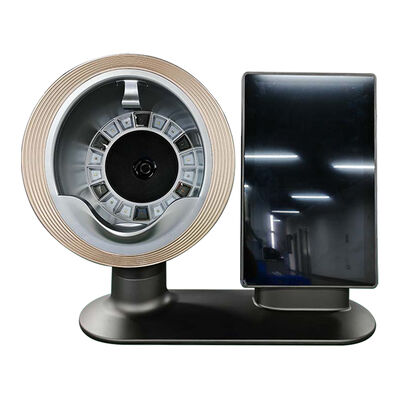 جهاز كشف فروة الرأس والشعر 2 في 1، 10 أطياف، آلة تحليل البشرة ثلاثية الأبعاد بالذكاء الاصطناعي