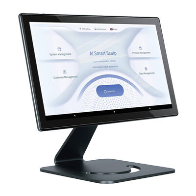 50x 200x HD آلة تحليل فروة الرأس بضغطة واحدة وتصوير تلقائي، ماسح فروة الرأس للشعر