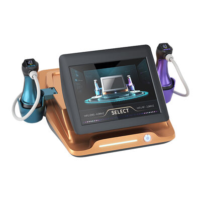 سعر جيد مقبض مزدوج مكافحة التجاعيد 7D 12D MPTS RF 360HIFU آلة الانترنت