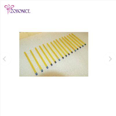 سعر جيد 5 * 85mm Nd Yag الليزر قضيب أصفر وردي الكريستال لآلة إزالة الوشم الجمال الانترنت