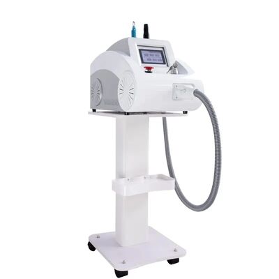سعر جيد Portable Mini nd yag Laser 1064nm / 532nm Wavelength Tattoo Removal Machine الانترنت