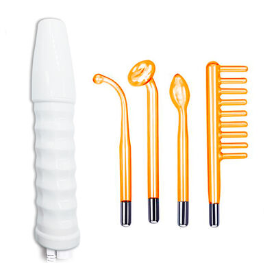 سعر جيد 4 في 1220 فولت الاستخدام المنزلي لجهاز التجميل ABS عصا علاج الجلد عالية التردد الانترنت