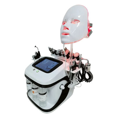 سعر جيد رفع الوجه ترطيب الوجه فقاعة الأكسجين RF Hydro Microdermabrasion LED Machine الانترنت