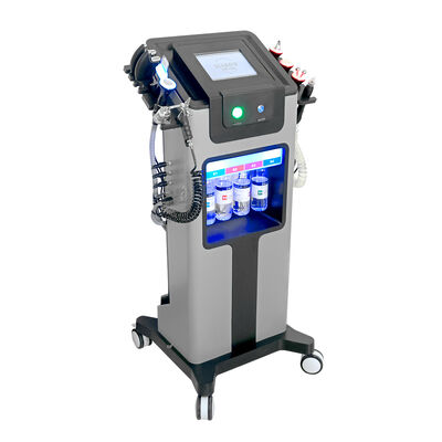 سعر جيد جهاز متعدد الوظائف 8 مقابض للوجه بالأكسجين المائي مكون من مجسات الانترنت