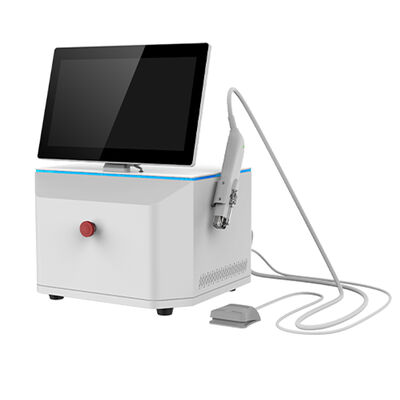 سعر جيد إبرة عازلة مزدوجة التردد لمكافحة الشيخوخة لرفع الوجه الذهبية RF آلة إبرة صغيرة الانترنت