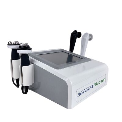 آلة العلاج المحمولة 448KHz CET RET RF لتخفيف الألم TECAR لعلاج الجلد