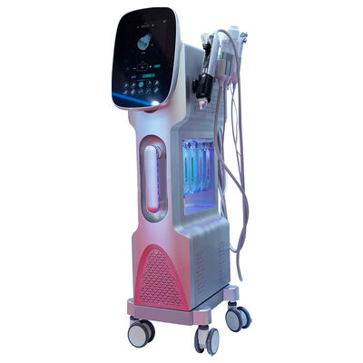 أجهزة الاختبار المتعددة الوظائف لـ Oxygen Jet Ultrasound RF Vacuum Blackhead Remover Hydro Dermabrasion