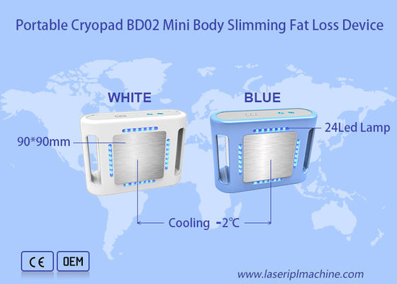 سعر جيد تشكيل الجسم Cryolipolysis التخسيس آلة آلة Cryopad 98 * 98mm منطقة المعالجة الانترنت