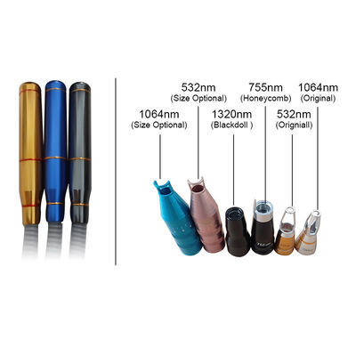 سعر جيد Nd Yag Shrink Pore 532nm 1032nm إزالة الوشم المقبض الملحقات HY-9 الانترنت