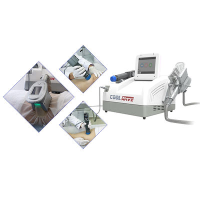 سعر جيد 2 مقبض موجة الصدمة Cryolipolysis التجويف آلة التخسيس الجسم الانترنت