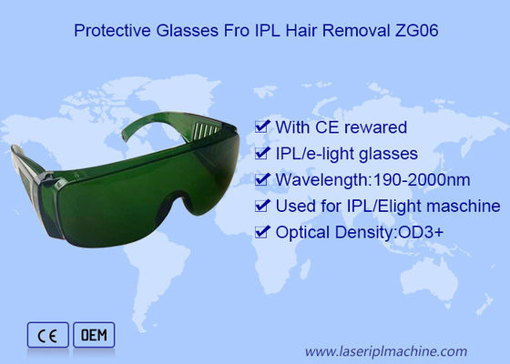 كيو سويتش IPL لإزالة الشعر بالليزر OD3 نظارات السلامة