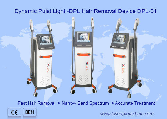 سعر جيد 2 مقبض آلة إزالة الشعر بالليزر الجمال Dynamic Pulst Light Dpl الانترنت